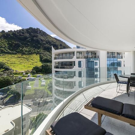 Oceanside Apartment With Iconic Views Mount Maunganui Eksteriør bilde