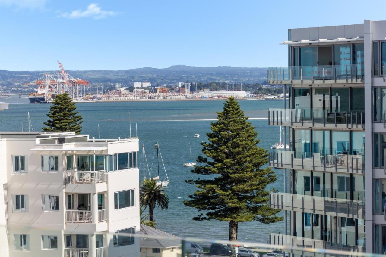 Oceanside Apartment With Iconic Views Mount Maunganui Eksteriør bilde