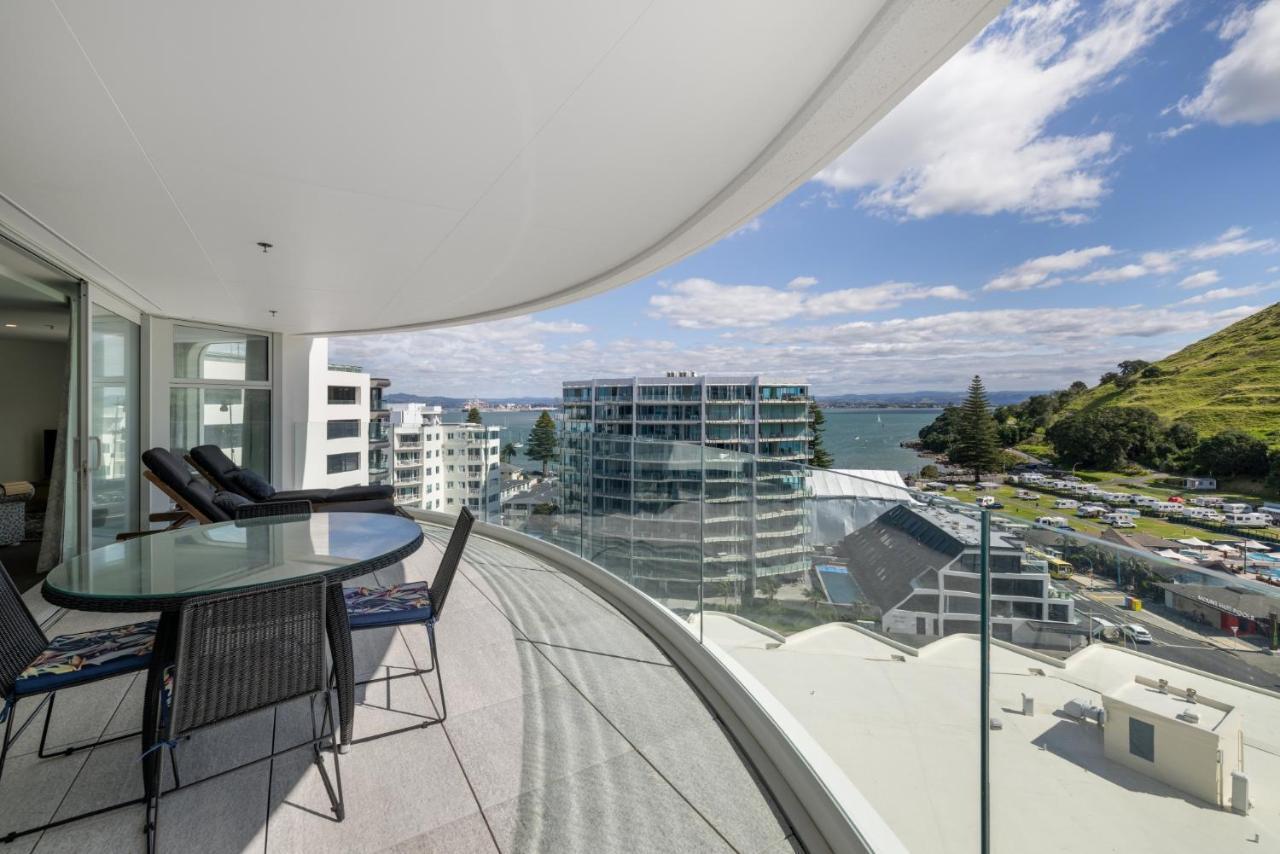 Oceanside Apartment With Iconic Views Mount Maunganui Eksteriør bilde