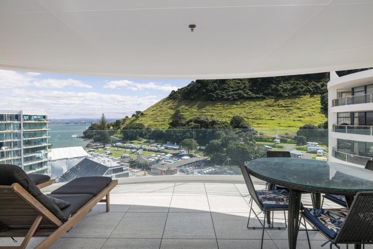 Oceanside Apartment With Iconic Views Mount Maunganui Eksteriør bilde